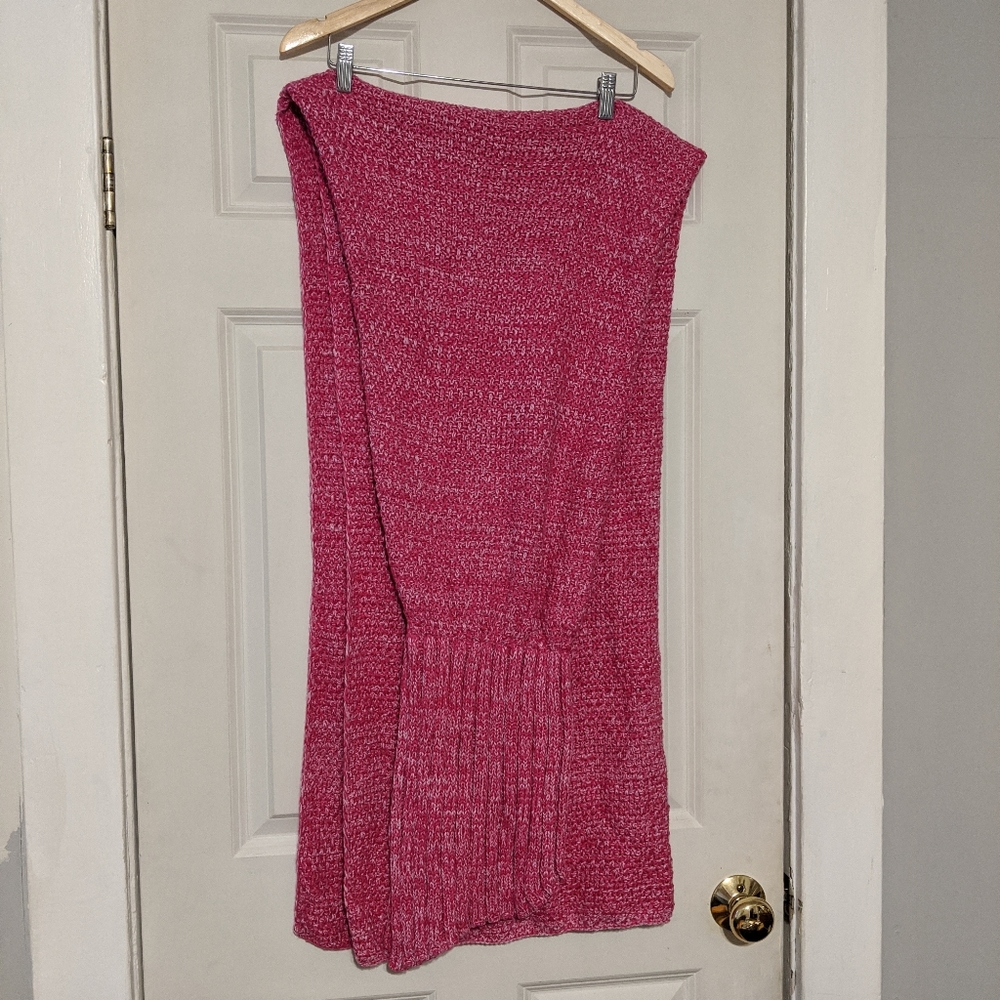 Pink kids mermaid blanket